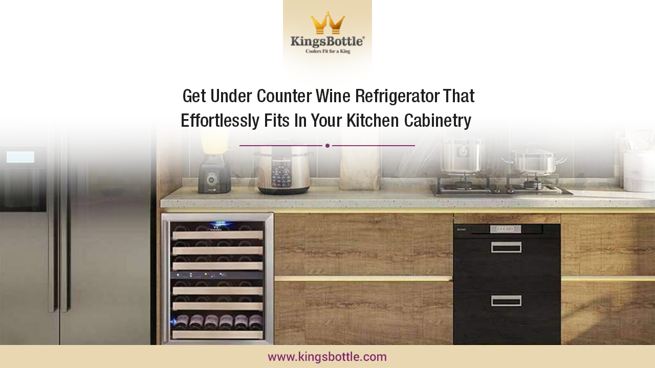 KingsBottle USA Wine Refrigerator